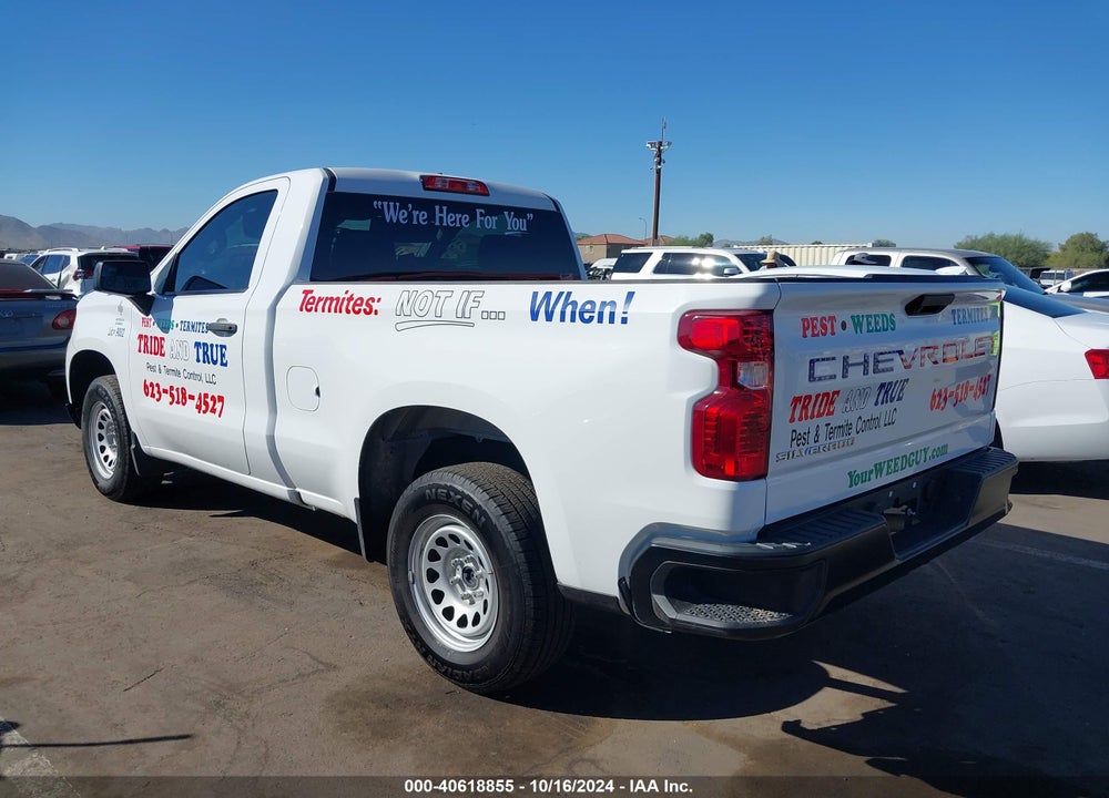 2022 CHEVROLET SILVERADO 1500 2WD REGULAR CAB STANDARD BED WT VIN: 3GCNAAEK0NG569453