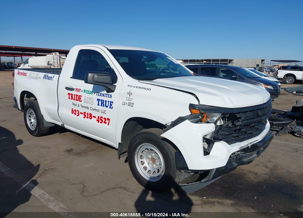2022 CHEVROLET SILVERADO 1500 2WD REGULAR CAB STANDARD BED WT VIN: 3GCNAAEK0NG569453
