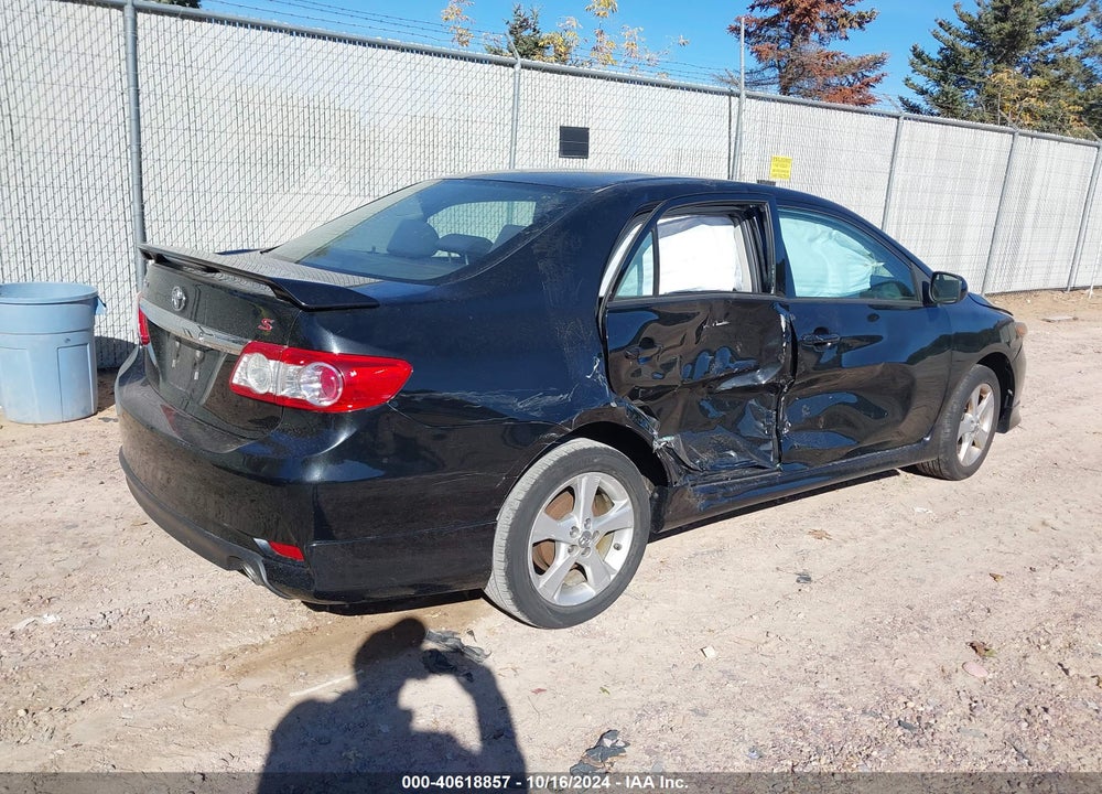 2011 TOYOTA COROLLA S VIN: 2T1BU4EE2BC638235