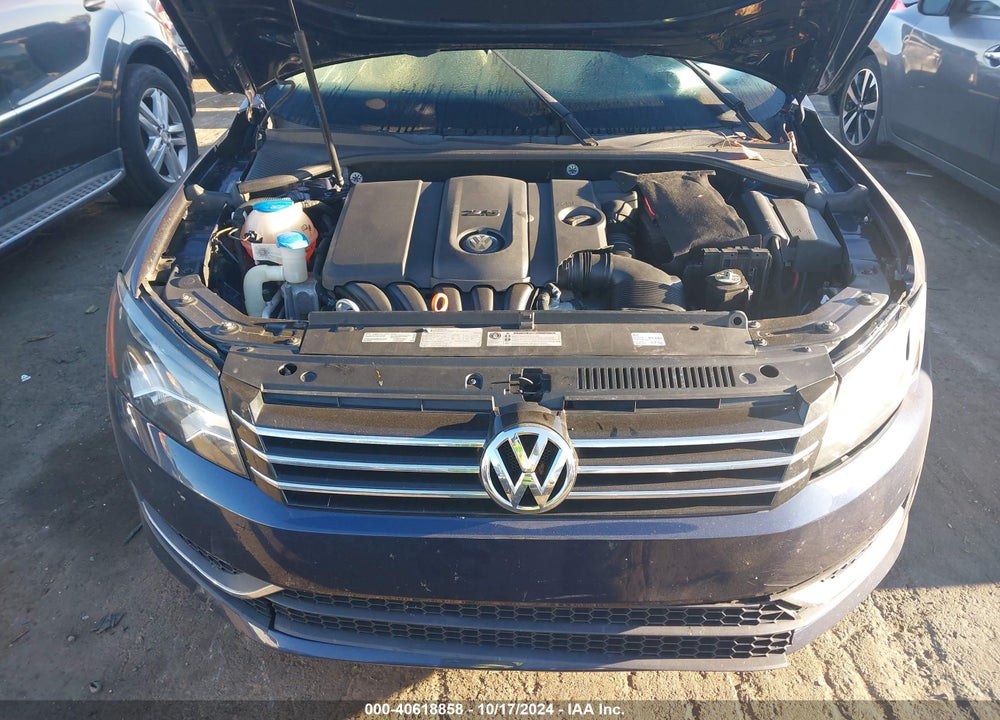 2013 VOLKSWAGEN PASSAT 2.5L SE VIN: 1VWBH7A39DC105611