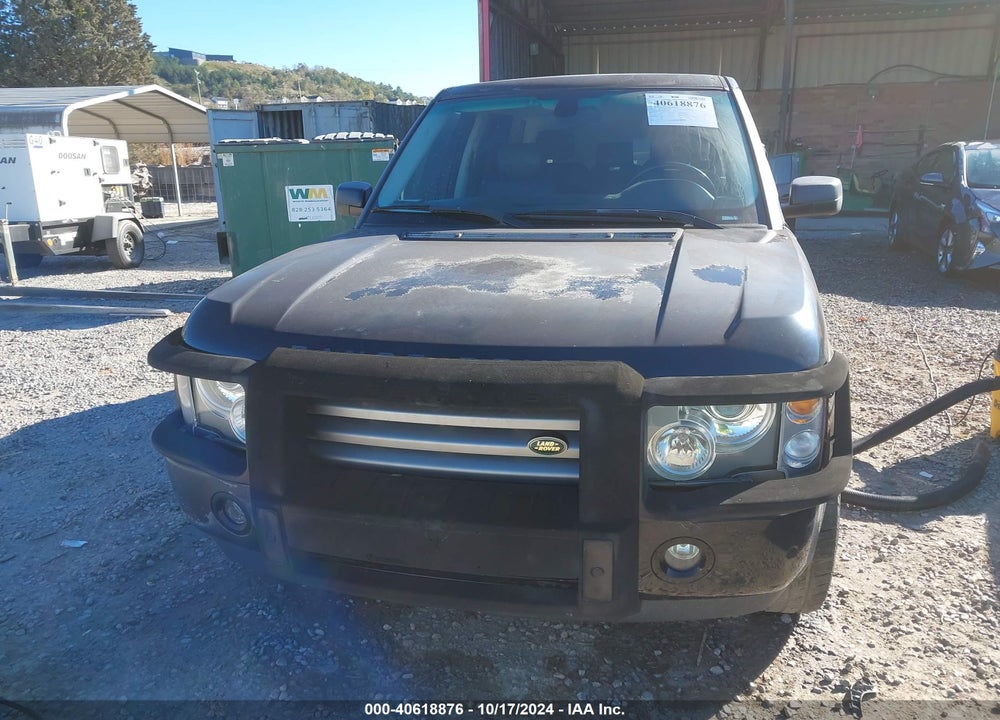2005 LAND ROVER RANGE ROVER HSE VIN: SALME11445A186680