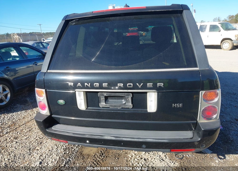 2005 LAND ROVER RANGE ROVER HSE VIN: SALME11445A186680