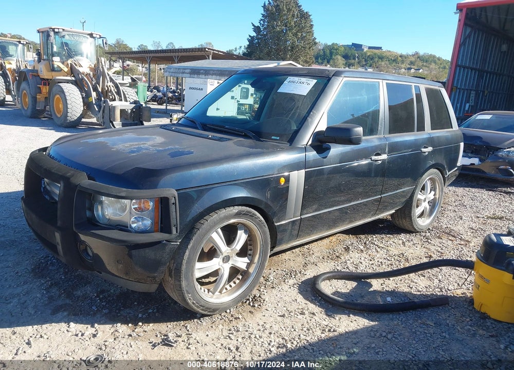 2005 LAND ROVER RANGE ROVER HSE VIN: SALME11445A186680