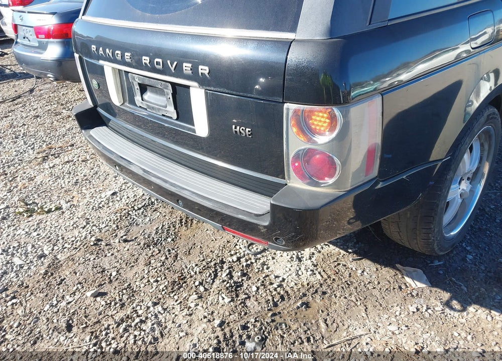 2005 LAND ROVER RANGE ROVER HSE VIN: SALME11445A186680