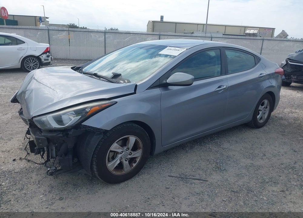2015 HYUNDAI ELANTRA SE VIN: 5NPDH4AE3FH635107
