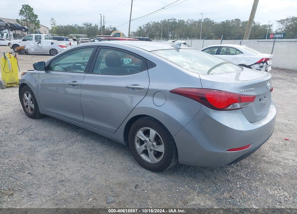 2015 HYUNDAI ELANTRA SE VIN: 5NPDH4AE3FH635107