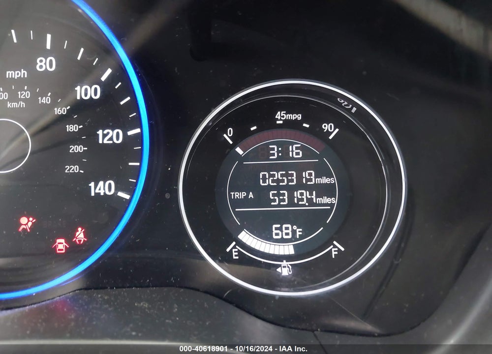 2021 HONDA HR-V 2WD LX VIN: 3CZRU5H30MM732018