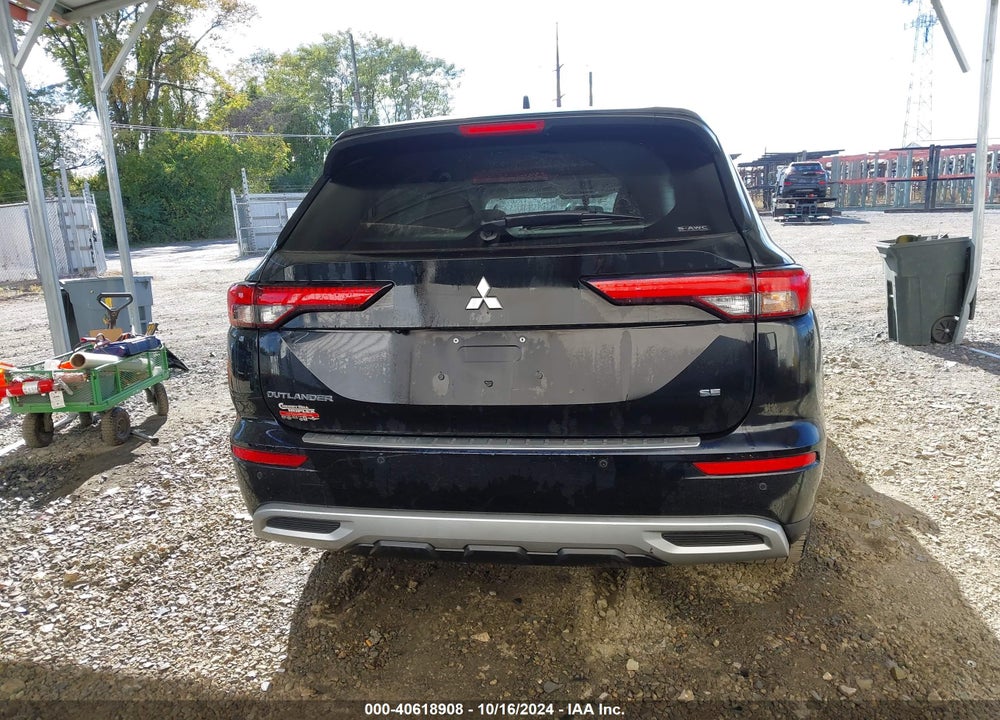 2022 MITSUBISHI OUTLANDER BLACK EDITION /SE 2.5 /SE LAUNCH EDITION VIN: JA4J4UA86NZ065288