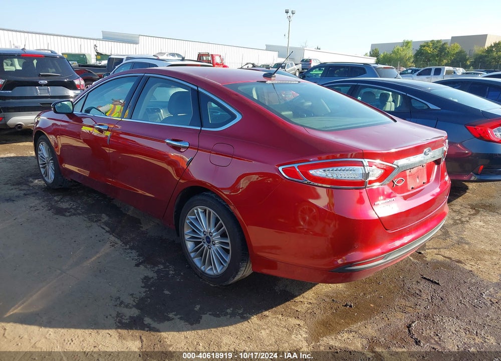 2016 FORD FUSION SE VIN: 3FA6P0HD4GR290787