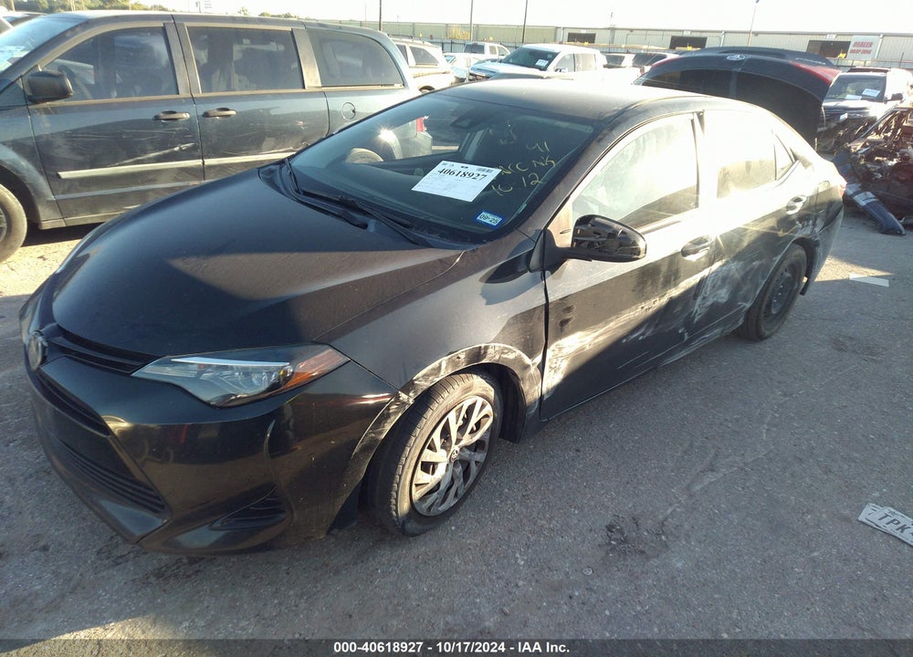 2018 TOYOTA COROLLA LE VIN: 5YFBURHE4JP804729