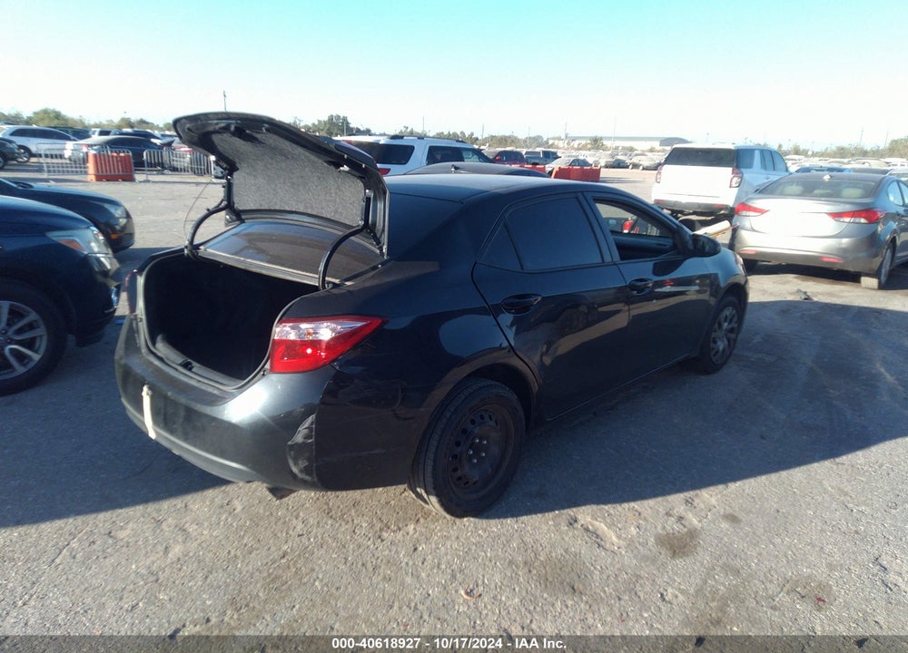 2018 TOYOTA COROLLA LE VIN: 5YFBURHE4JP804729
