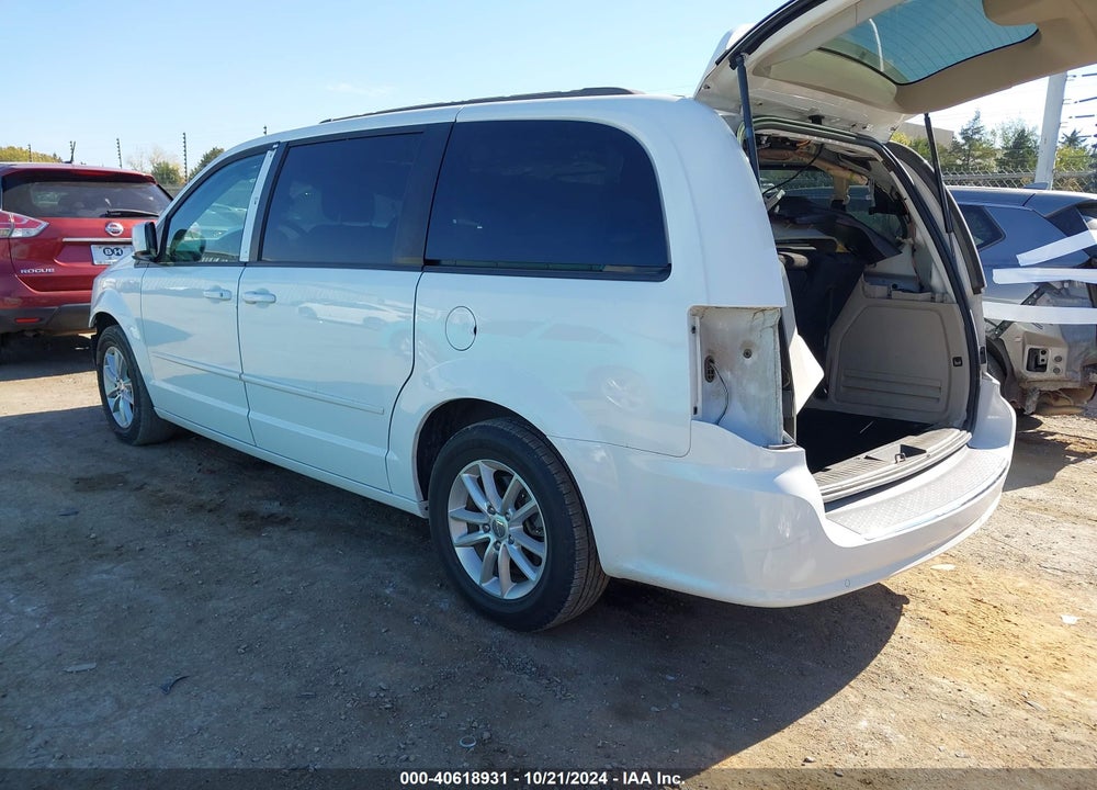 2014 DODGE GRAND CARAVAN SXT VIN: 2C4RDGCG3ER341354