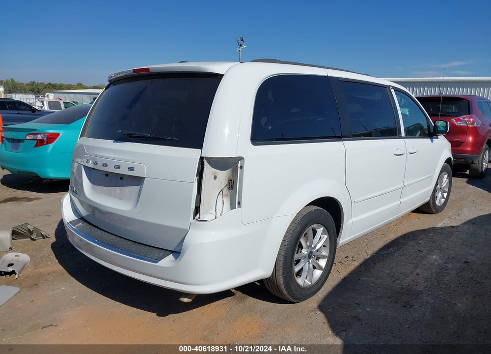 2014 DODGE GRAND CARAVAN SXT VIN: 2C4RDGCG3ER341354
