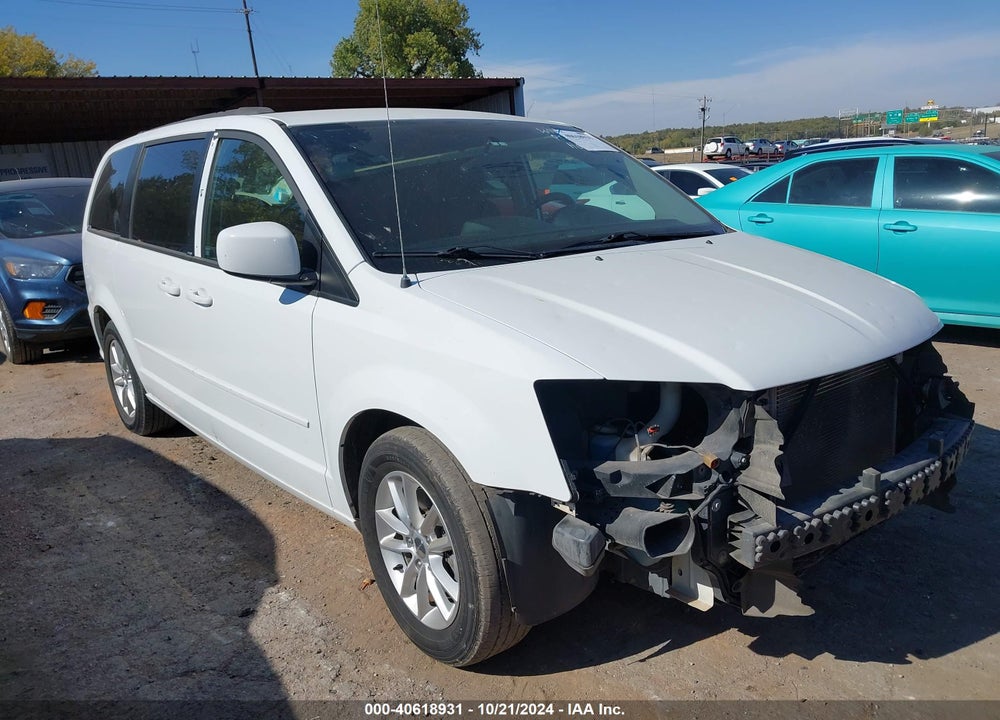 2014 DODGE GRAND CARAVAN SXT VIN: 2C4RDGCG3ER341354