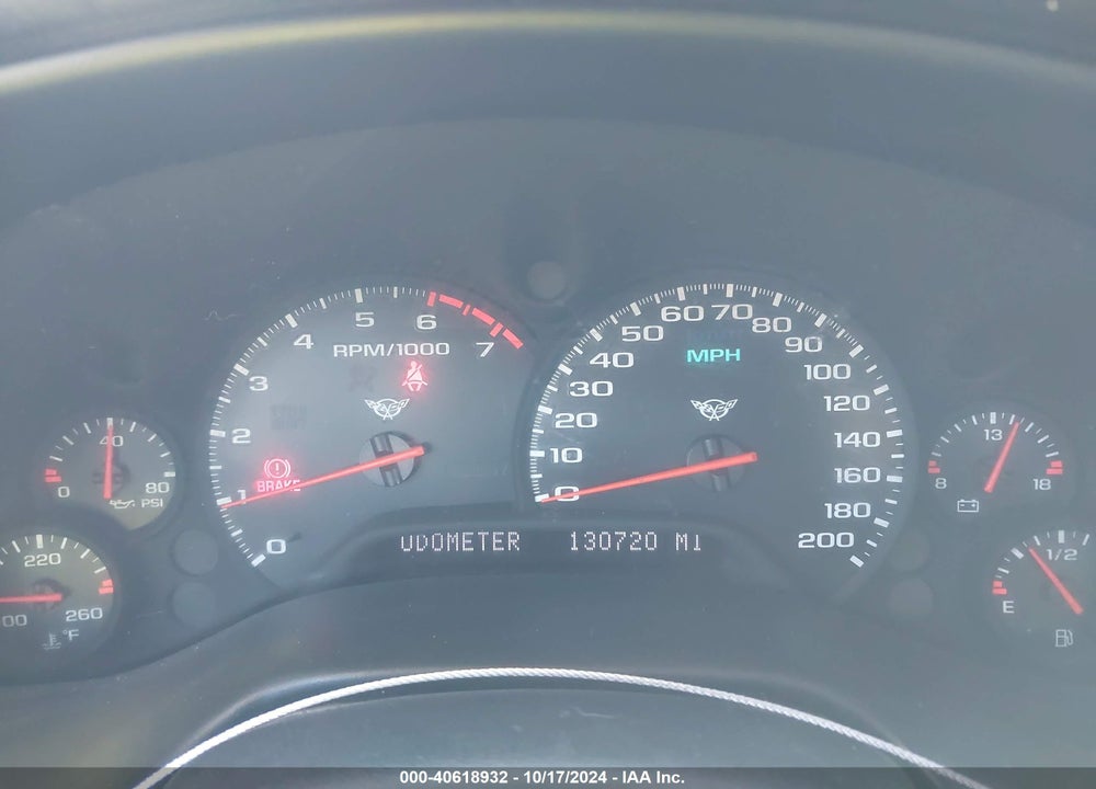 2004 CHEVROLET CORVETTE VIN: 1G1YY22G745110515