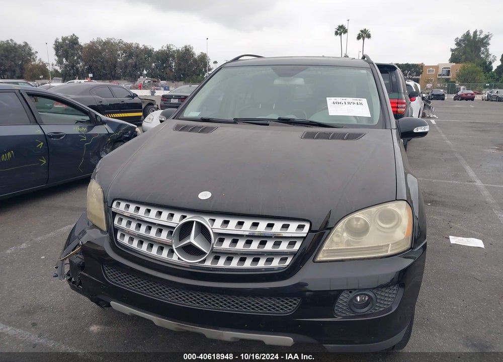 2006 MERCEDES-BENZ ML 350 4MATIC VIN: 4JGBB86EX6A143783
