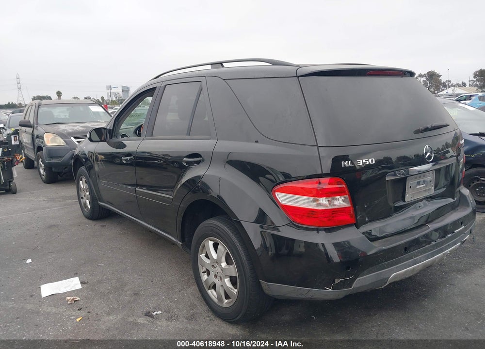 2006 MERCEDES-BENZ ML 350 4MATIC VIN: 4JGBB86EX6A143783