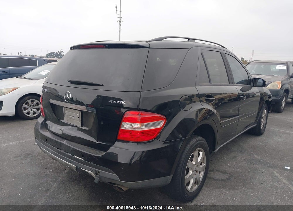 2006 MERCEDES-BENZ ML 350 4MATIC VIN: 4JGBB86EX6A143783