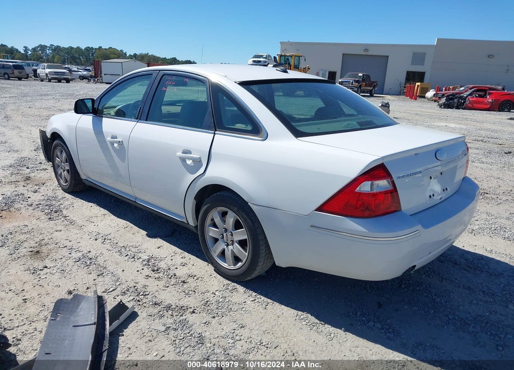 2007 FORD FIVE HUNDRED SEL VIN: 1FAHP24167G163496