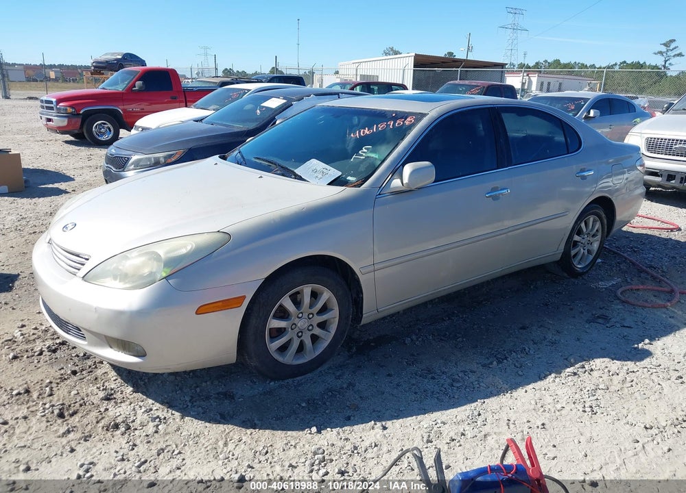 2004 LEXUS ES 330 VIN: JTHBA30G945021991