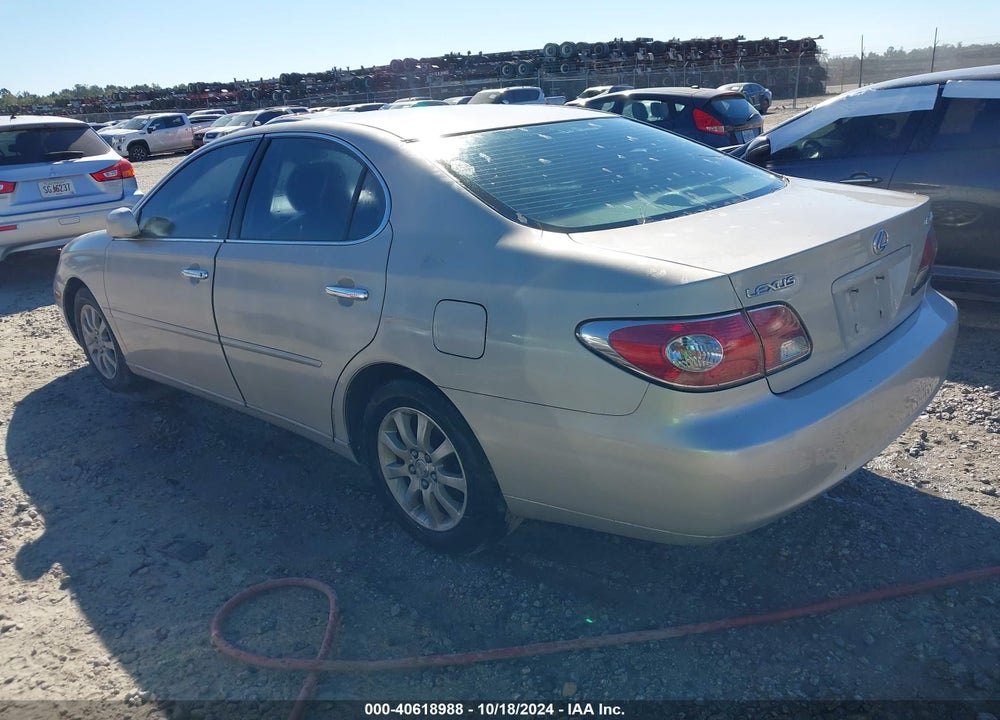 2004 LEXUS ES 330 VIN: JTHBA30G945021991