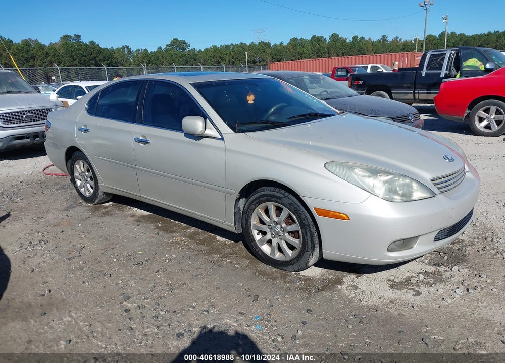 2004 LEXUS ES 330 VIN: JTHBA30G945021991