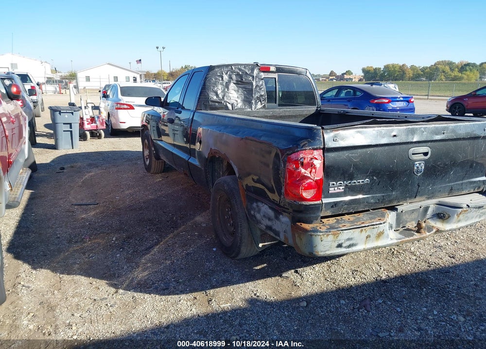 2008 DODGE DAKOTA SLT VIN: 1D7HE42K08S614370