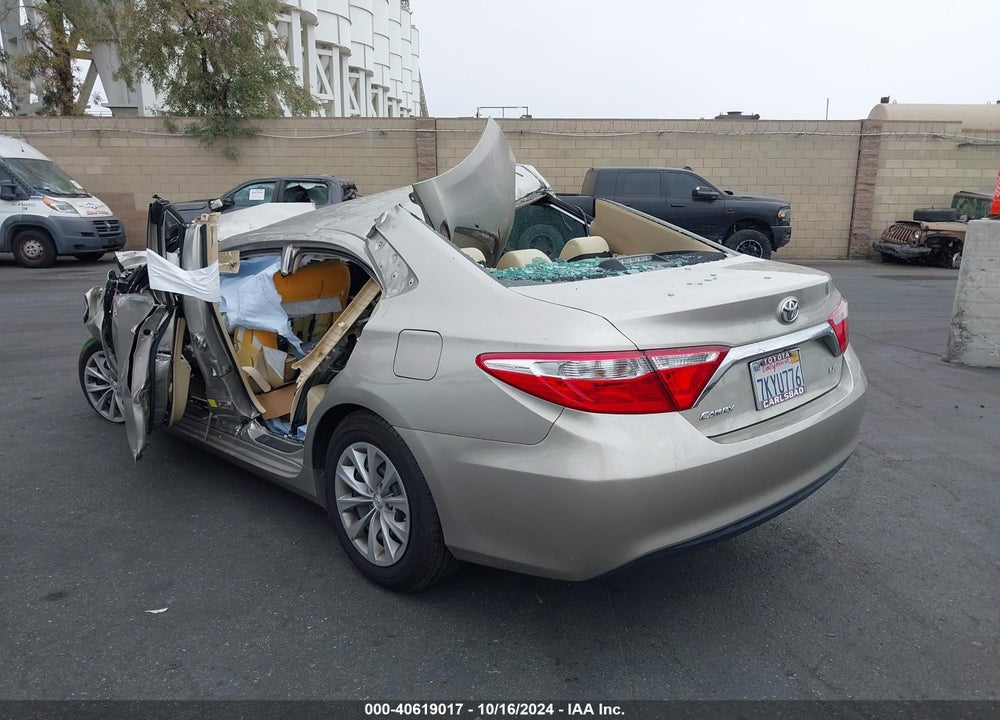 2015 TOYOTA CAMRY LE VIN: 4T4BF1FK5FR485275