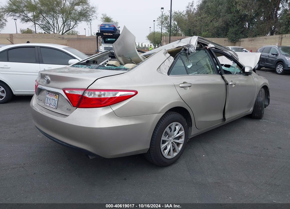 2015 TOYOTA CAMRY LE VIN: 4T4BF1FK5FR485275