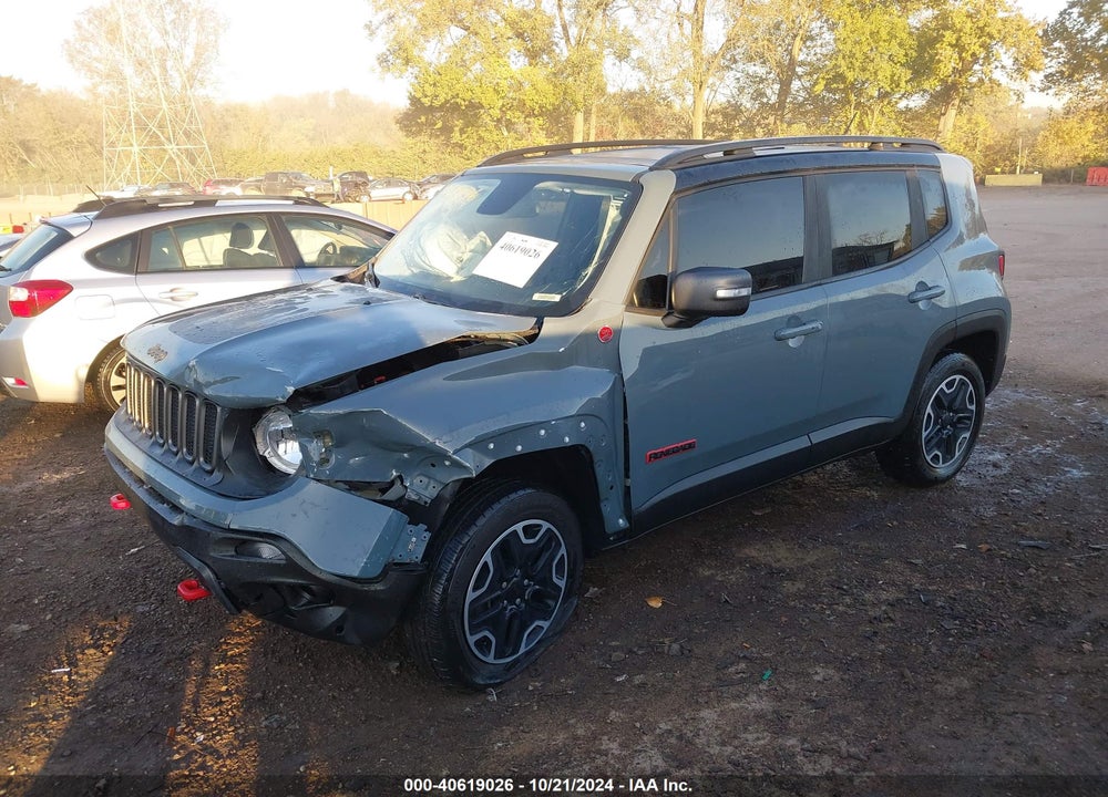 2017 JEEP RENEGADE TRAILHAWK 4X4 VIN: ZACCJBCB3HPG00584
