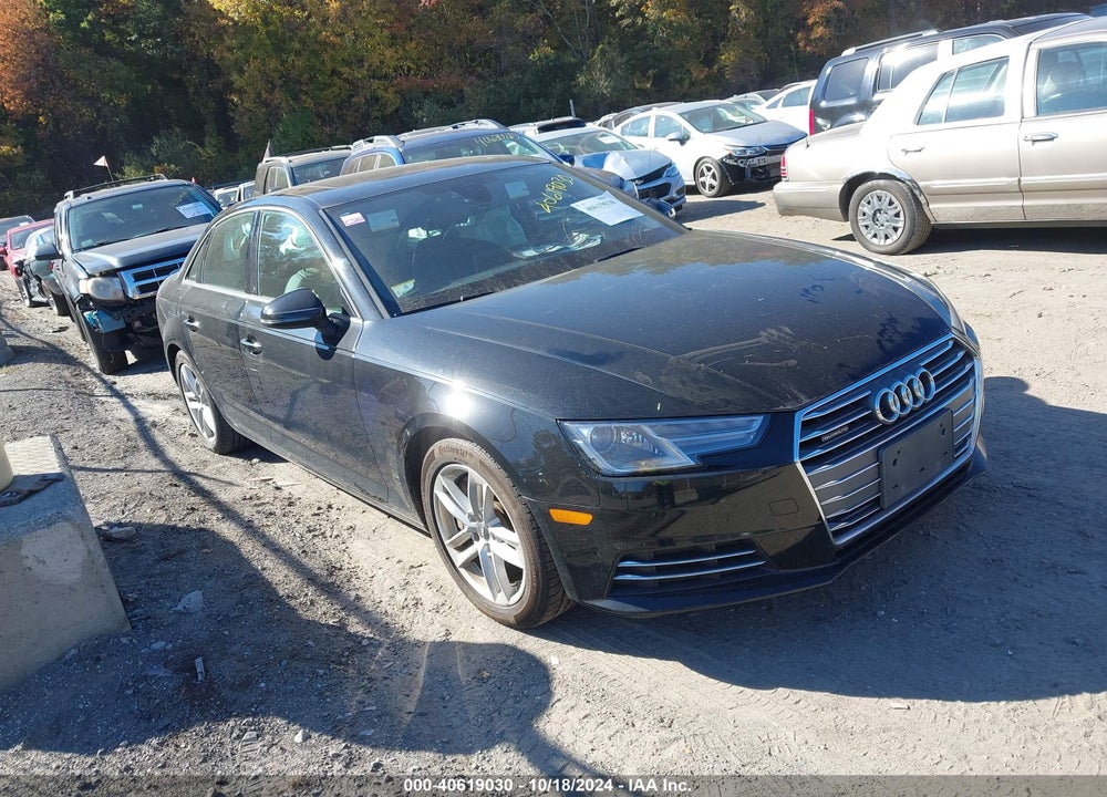 2017 AUDI A4 2.0T PREMIUM VIN: WAUANAF40HN071183
