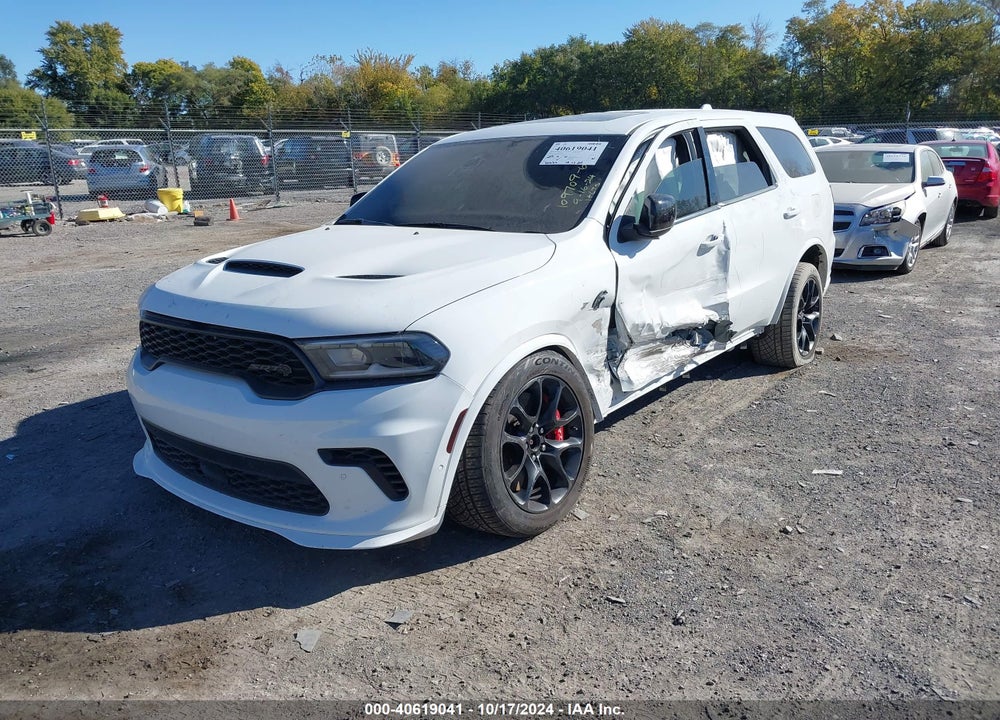 2021 DODGE DURANGO SRT HELLCAT AWD VIN: 1C4SDJH98MC832437