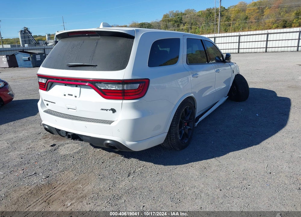 2021 DODGE DURANGO SRT HELLCAT AWD VIN: 1C4SDJH98MC832437