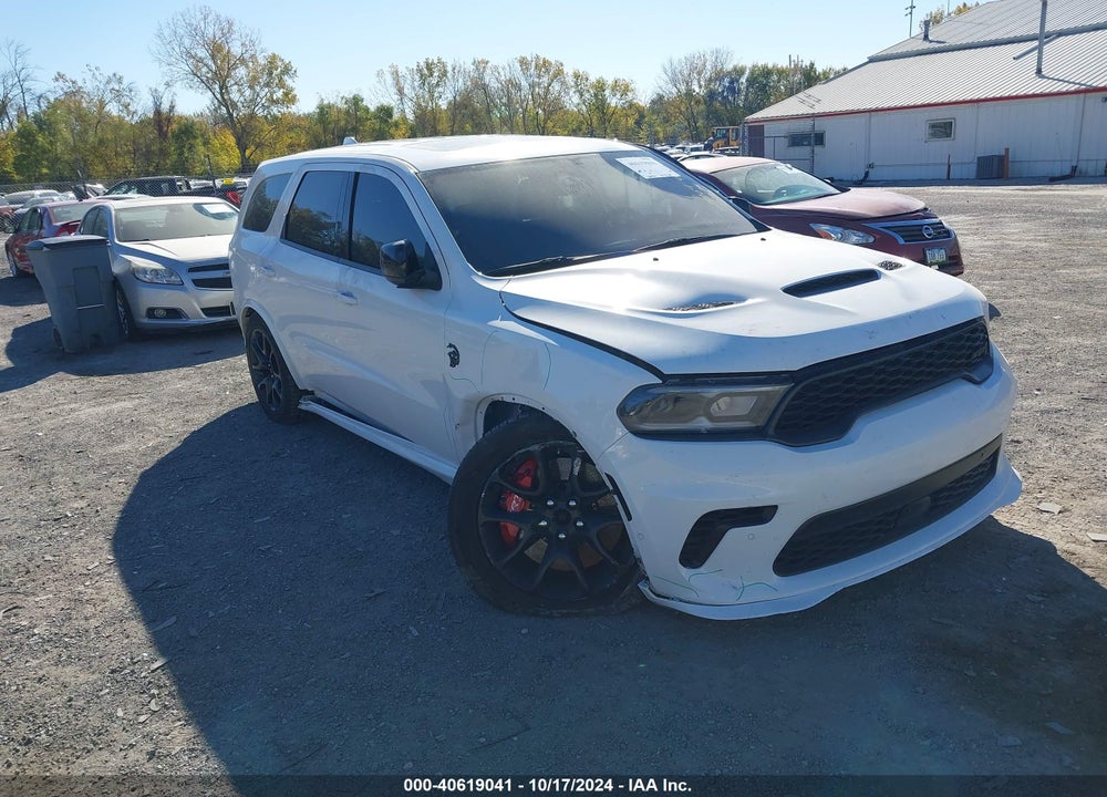 2021 DODGE DURANGO SRT HELLCAT AWD VIN: 1C4SDJH98MC832437
