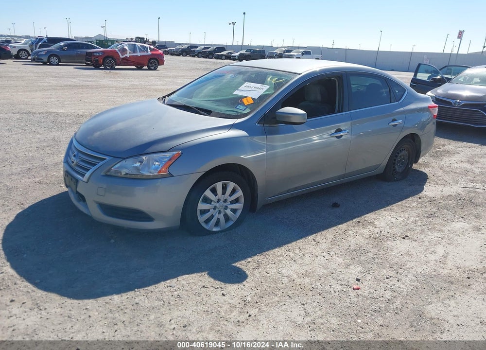 2013 NISSAN SENTRA SV VIN: 3N1AB7AP8DL726302
