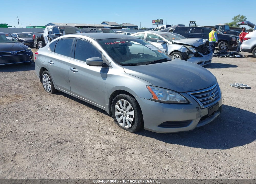 2013 NISSAN SENTRA SV VIN: 3N1AB7AP8DL726302