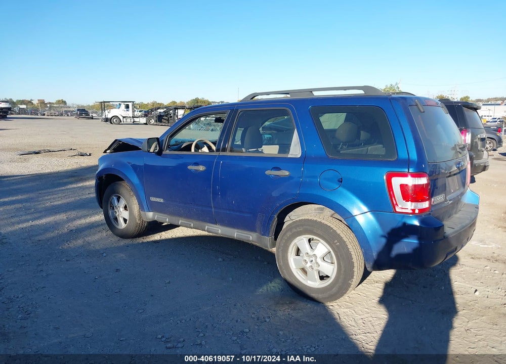 2008 FORD ESCAPE XLS/XLS MANUAL VIN: 1FMCU02Z28KA95606