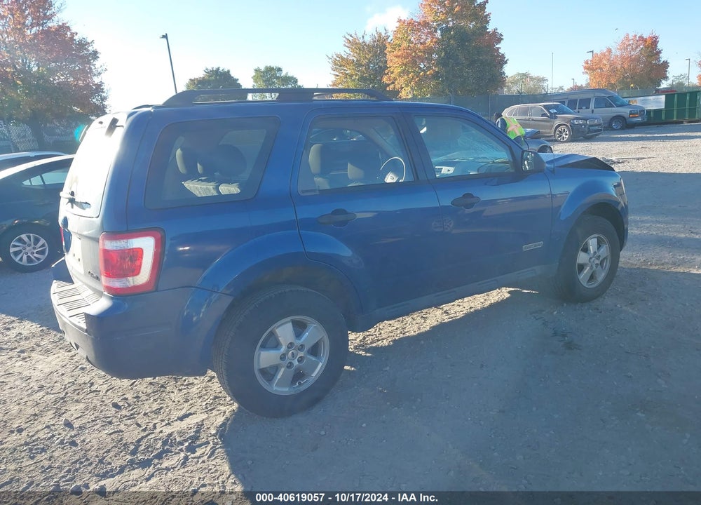 2008 FORD ESCAPE XLS/XLS MANUAL VIN: 1FMCU02Z28KA95606