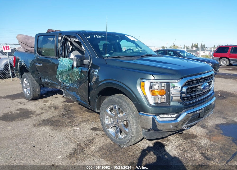 2021 FORD F-150 XLT VIN: 1FTFW1E81MKE43278