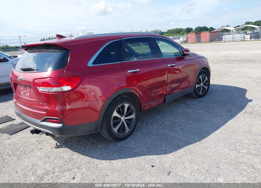 2017 KIA SORENTO 3.3L EX VIN: 5XYPH4A56HG300043