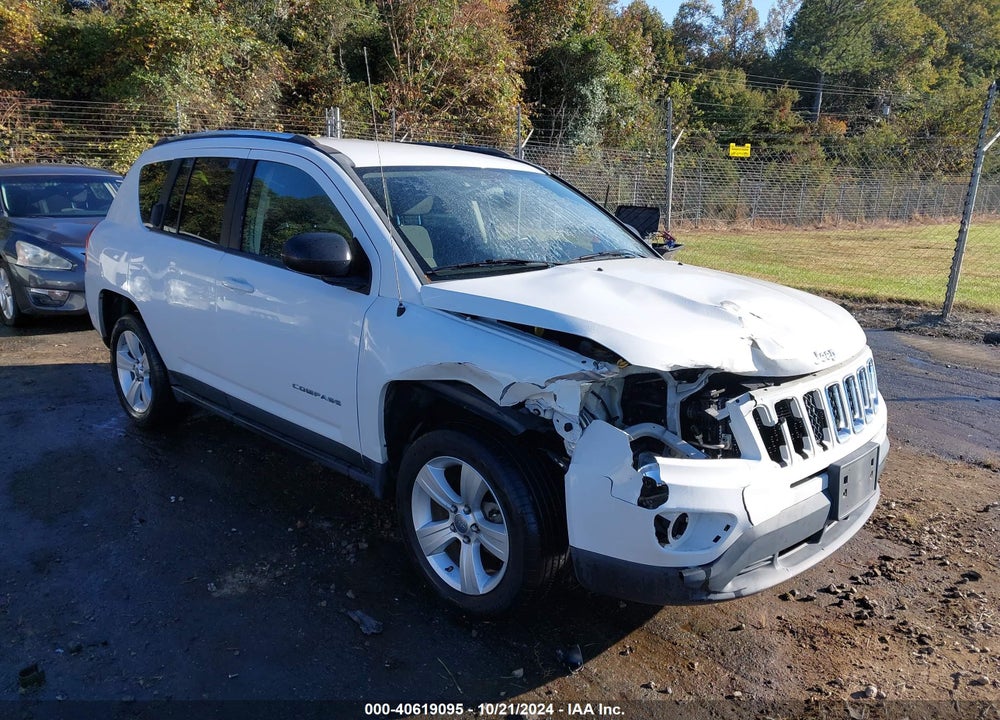 2012 JEEP COMPASS SPORT VIN: 1C4NJCBB7CD725305