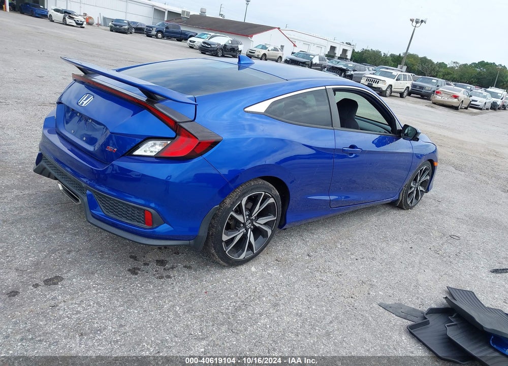 2018 HONDA CIVIC SI VIN: 2HGFC3A55JH757357
