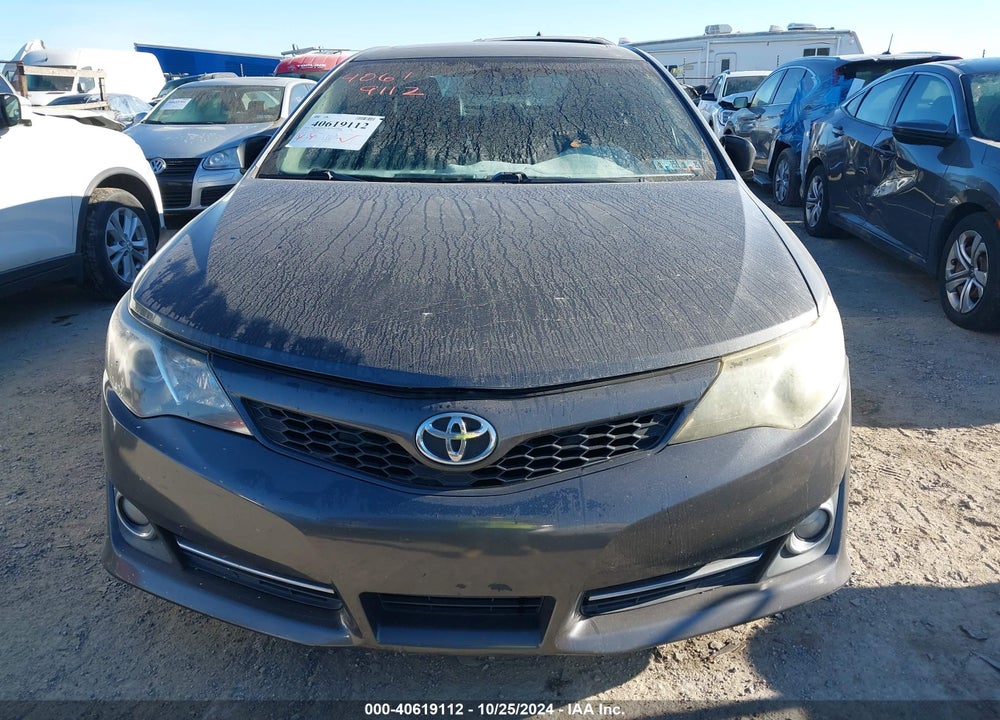 2012 TOYOTA CAMRY SE VIN: 4T1BF1FK0CU030551