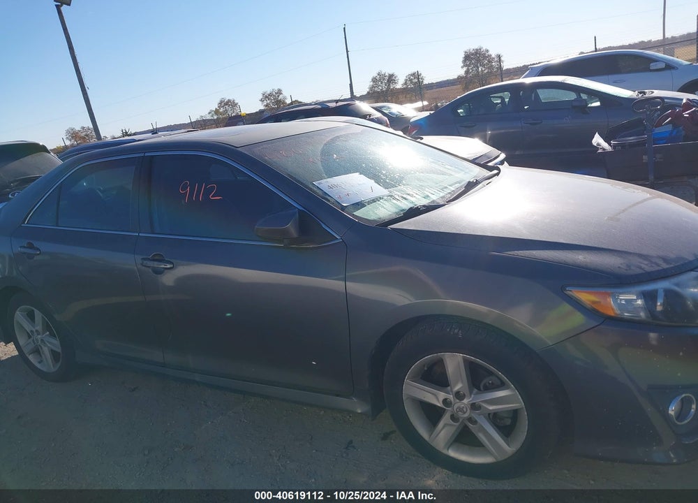 2012 TOYOTA CAMRY SE VIN: 4T1BF1FK0CU030551