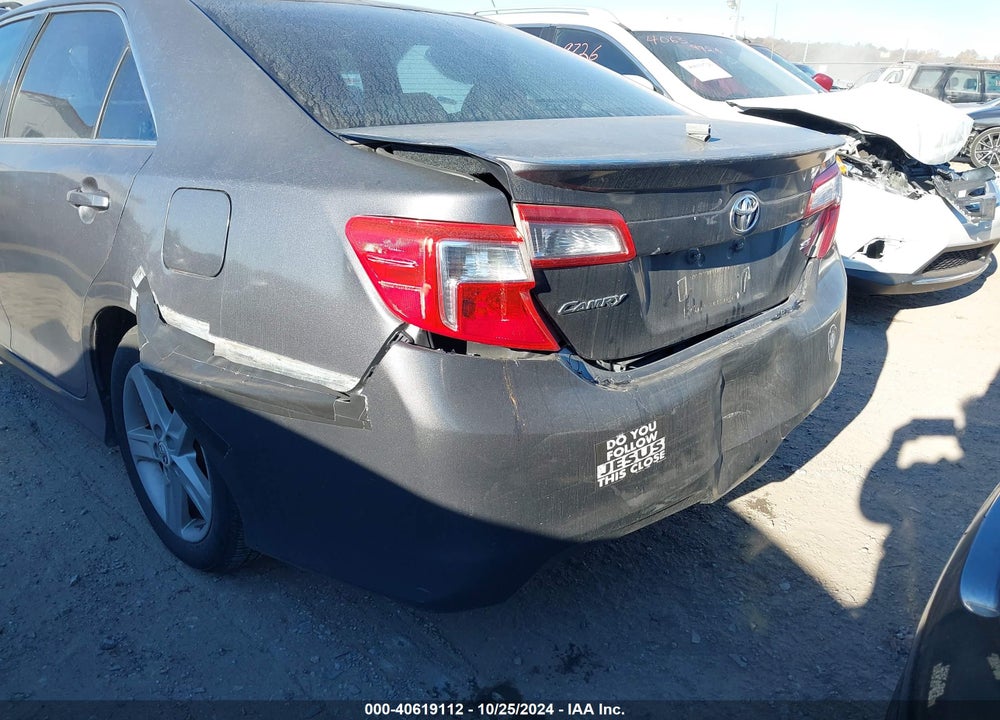 2012 TOYOTA CAMRY SE VIN: 4T1BF1FK0CU030551