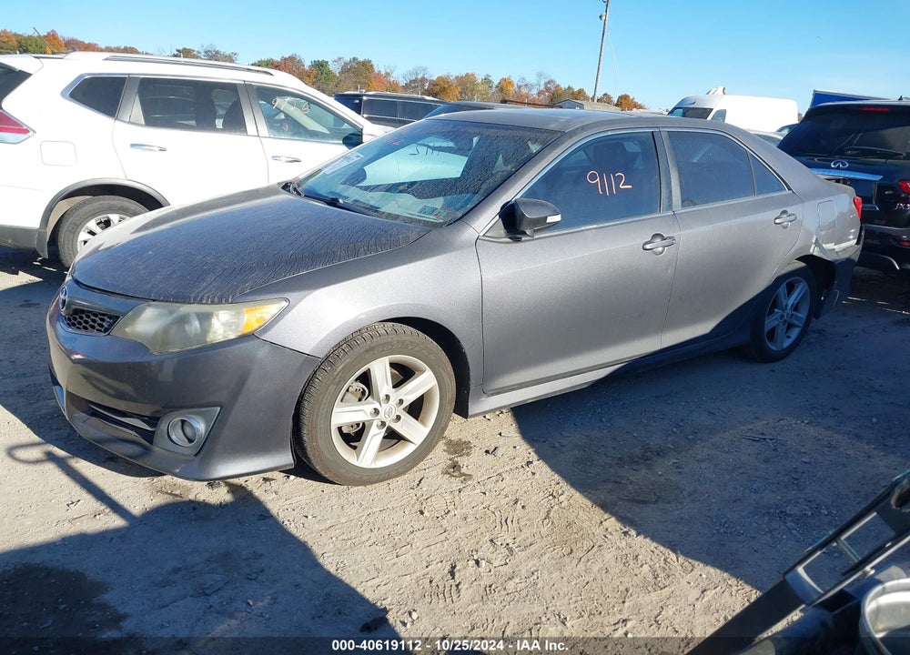 2012 TOYOTA CAMRY SE VIN: 4T1BF1FK0CU030551