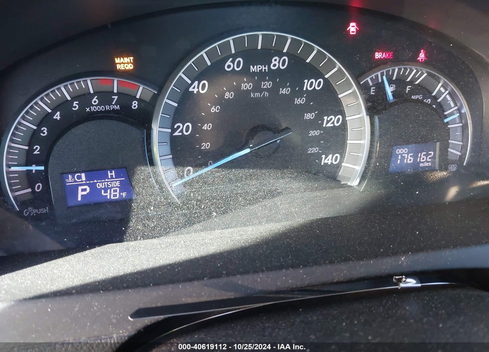 2012 TOYOTA CAMRY SE VIN: 4T1BF1FK0CU030551