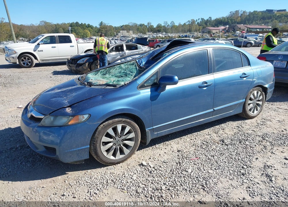 2010 HONDA CIVIC EX-L VIN: 2HGFA1F92AH522856