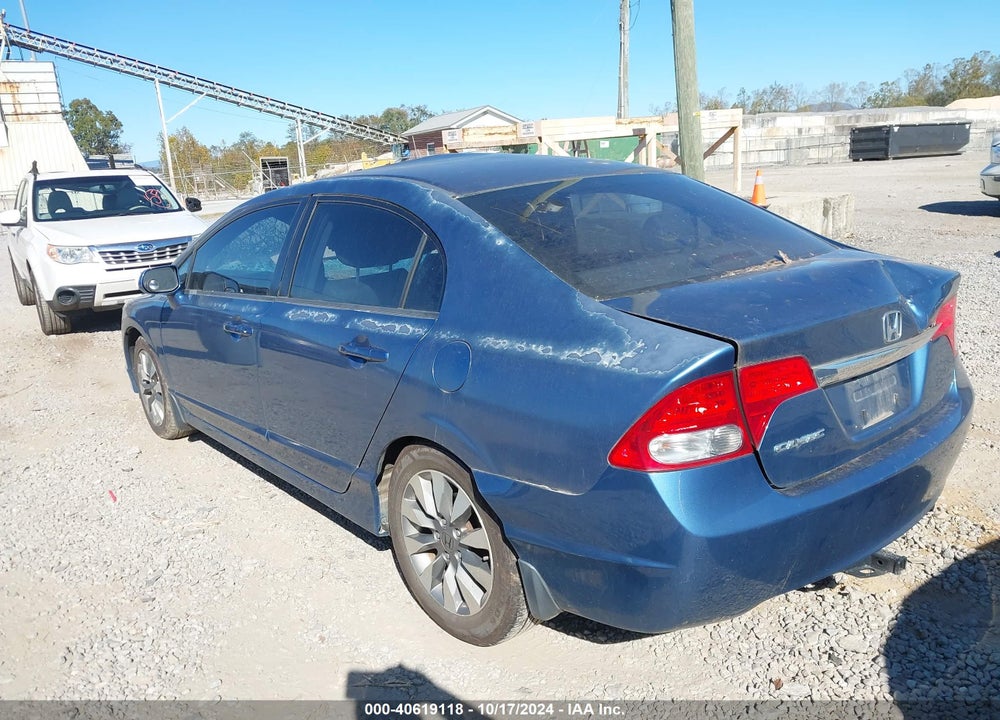 2010 HONDA CIVIC EX-L VIN: 2HGFA1F92AH522856