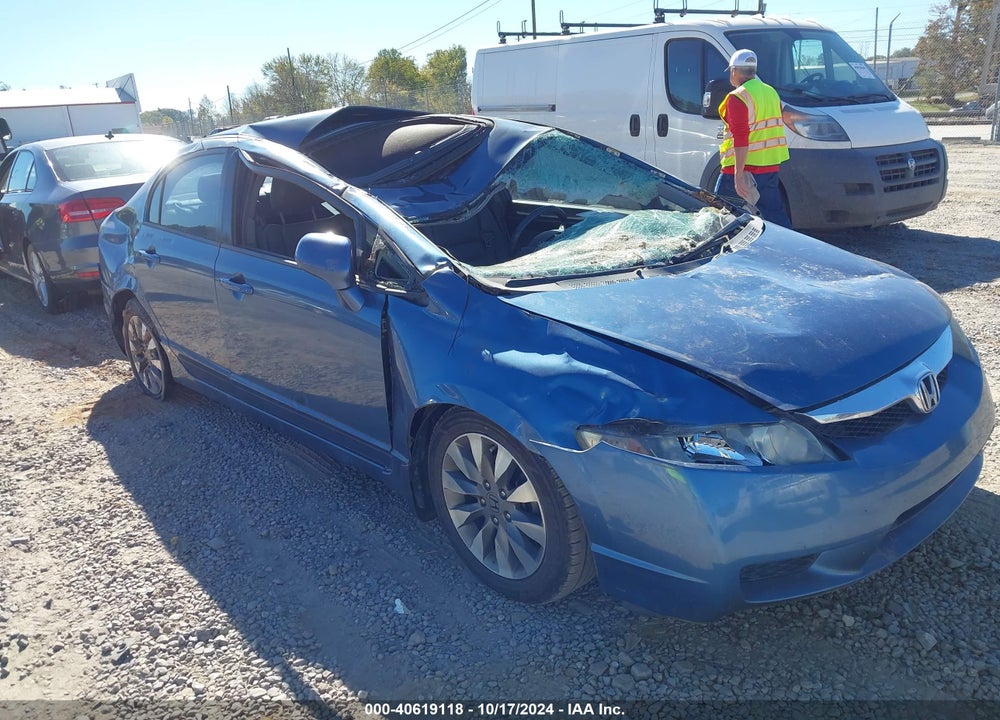 2010 HONDA CIVIC EX-L VIN: 2HGFA1F92AH522856